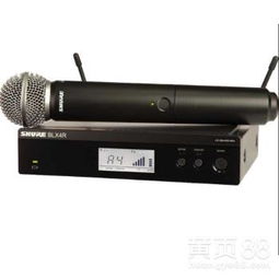 【昌平區(qū)銷售shure/舒爾blx24r/sm58專業(yè)無線一拖一手持話筒參數(shù)】-